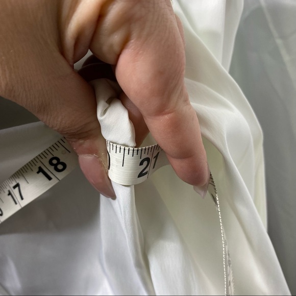 Antilia Femme studded collar buckled cuffs button down fitted blouse - Picture 6 of 8